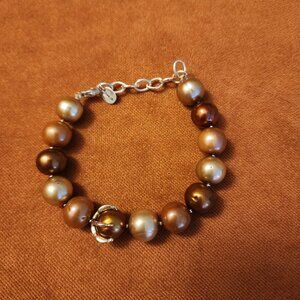 Chan Luu Lark Bracelet Champagne Pearl Mix